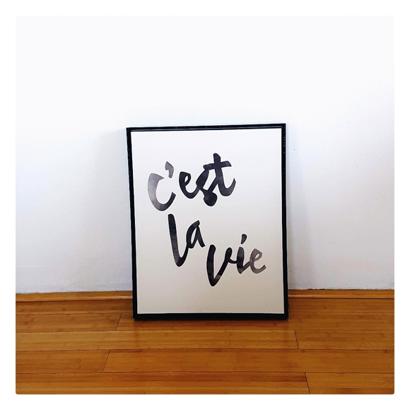 "C'est la vie" Wall Art - Picture 2 of 9